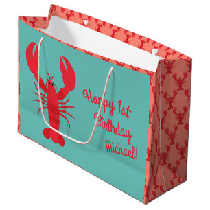 Lobster Boil Birthday Party Cute Kinder Groot Cadeauzakje