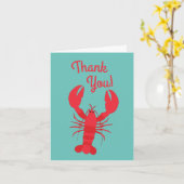 Lobster Boil Birthday Party Cute Kinder Kaart (Gele Bloem)