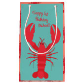 Lobster Boil Birthday Party Cute Kinder Klein Cadeauzakje (Voorkant)