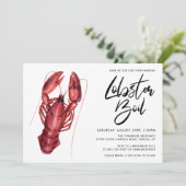 Lobster Boil Kaart (Staand voorkant)