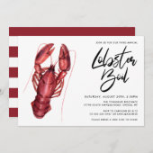 Lobster Boil Kaart (Voorkant / Achterkant)