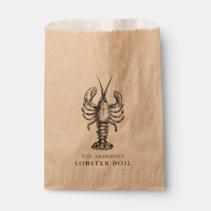 Lobster Boil of Bake  Bedankzakje