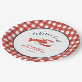 Lobster boil Summer Family Reunion Papieren Bordje (Gekanteld)
