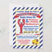 Lobster Boil-uitnodigingen Kaart (Voorkant)