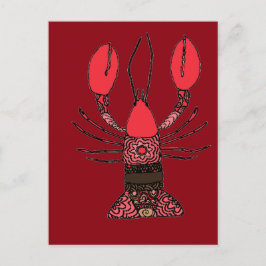 Lobster Briefkaart