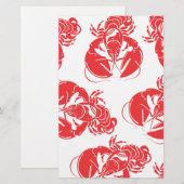 lobster briefpapier (Voorkant / Achterkant)