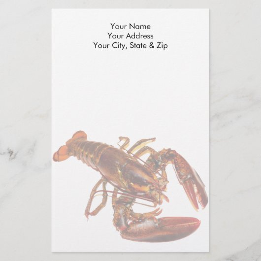Lobster Briefpapier (Voorkant)