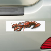 Lobster Bumpersticker (Op auto)