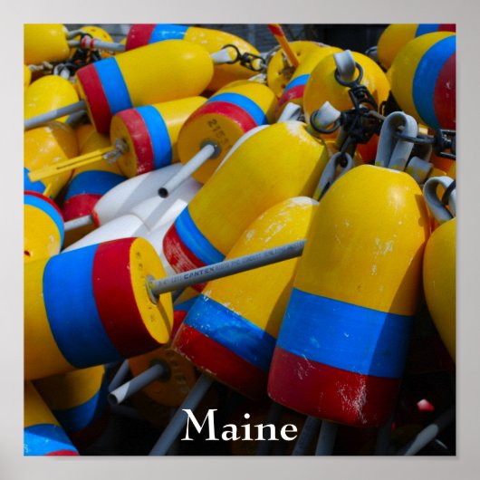 Lobster Buoy Poster - 1 (Voorkant)