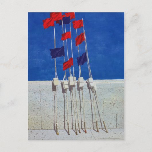 Lobster Buoys 1990 Briefkaart (Voorkant)