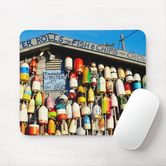  Lobster Buoys Muismat (Met muis)