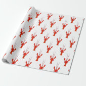 Lobster Cadeaupapier (Uitgerold)