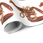 Lobster Cadeaupapier (Rol Hoek)