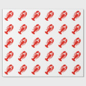 Lobster Cadeaupapier (Vlak)