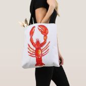 Lobster Canvas tas, Girls Weekend Tas, Gevist tas (Dichtbij)