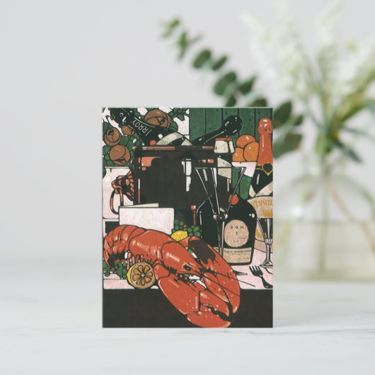 Lobster Champagne Fancy partij (Staand voorkant)