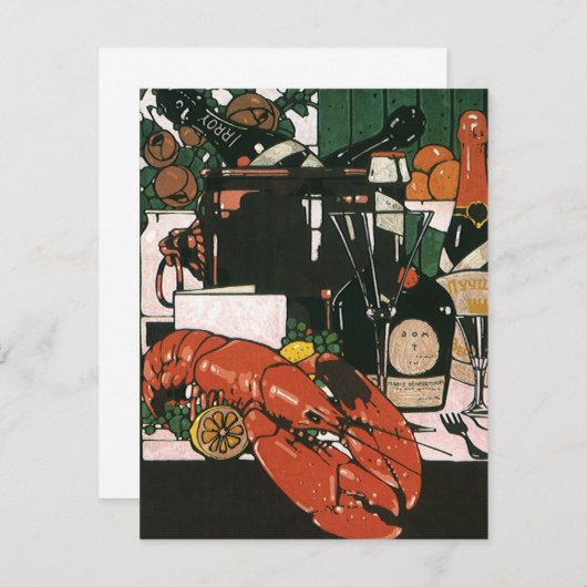  Lobster Champagne Fancy partij (Voorkant / Achterkant)