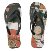  Lobster Champagne Fancy partij Teenslippers (Voetbed)