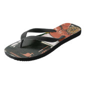Lobster Champagne Fancy partij Teenslippers (Schuin)