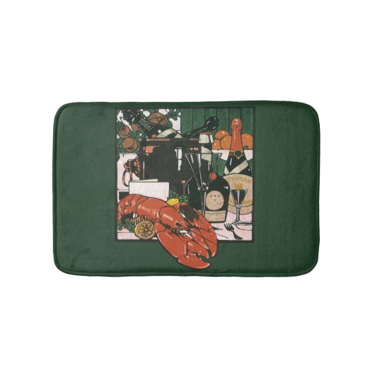 Lobster Champagne, Fancy partij van legant Badmat (Voorkant)