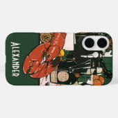 Lobster Champagne, Fancy partij van legant Case-Mate iPhone Case (Achterkant (horizontaal))