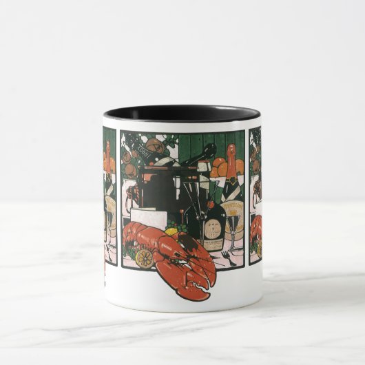  Lobster Champagne, Fancy partij van legant Mok (Midden)