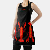 Lobster Chef Personalize Apron Schort (Insitu)