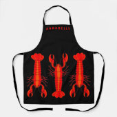 Lobster Chef Personalize Apron Schort (Voorkant)