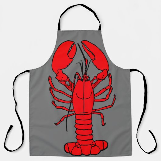Lobster Chef Schort (Voorkant)
