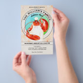 Lobster Chef Seafood Event Flyer (Hand)