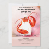 Lobster Chef Seafood Event Kaart (Voorkant)