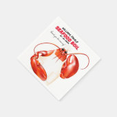 Lobster Chef Seafood Event Servet (Hoek)