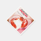 Lobster Chef Seafood Event Servet (Hoek)