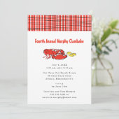 Lobster Clambake Summer Cookout Kaart (Staand voorkant)