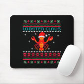 Lobster Claus Ugly Sweater For Lobster Lovers On C Muismat (Met muis)