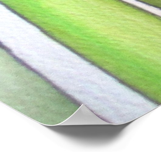 Lobster Claw Heliconia tropische waterverf Poster (Hoek)