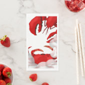 Lobster Crab Seafood Red Paper Towel Servet (Insitu)