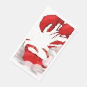 Lobster Crab Seafood Red Paper Towel Servet (Hoek)