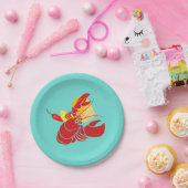 Lobster Crawfish Boil Party Papieren Bordje (Feest)