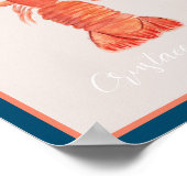Lobster Crawfish Waterverf Earthy Poster (Hoek)