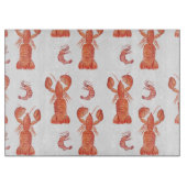 Lobster Crawfish Waterverf Hand Painted Pattern Snijplank (Voorkant)