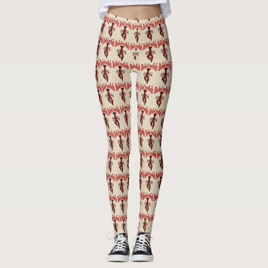 Lobster, Crayfish, Crawfish Leggings (Voorkant)