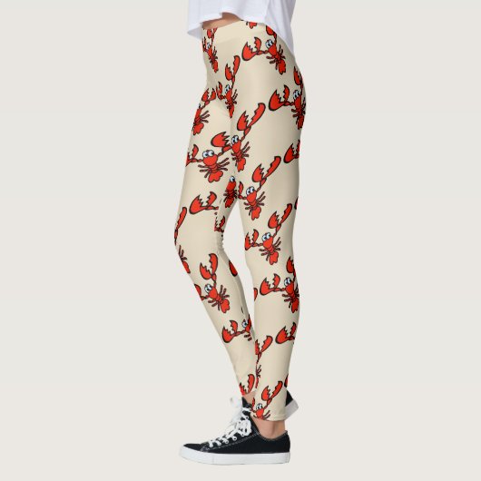 Lobster, Crayfish, Crawfish Leggings (Links)