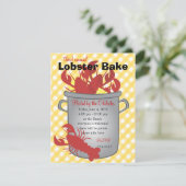 Lobster Dinner Kaart (Staand voorkant)