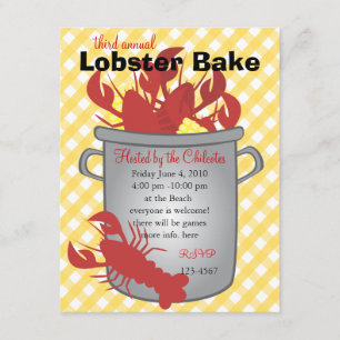 Lobster Dinner Kaart