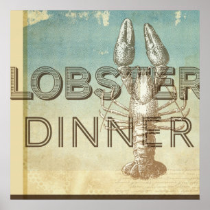 Lobster Dinner Poster