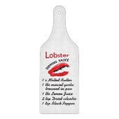 Lobster Dipping Sauce Snijplank (Voorkant)