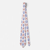 Lobster en Anchors Stropdas (Voorkant)