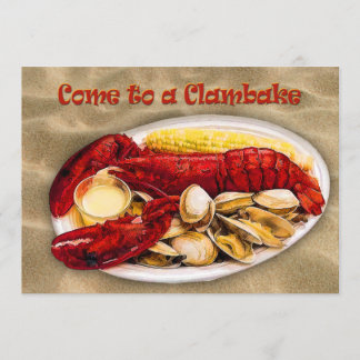 Lobster en Clams Clambake Kaart