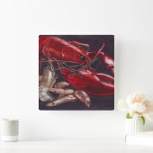 Lobster en garnalen vierkante klok (Huis)